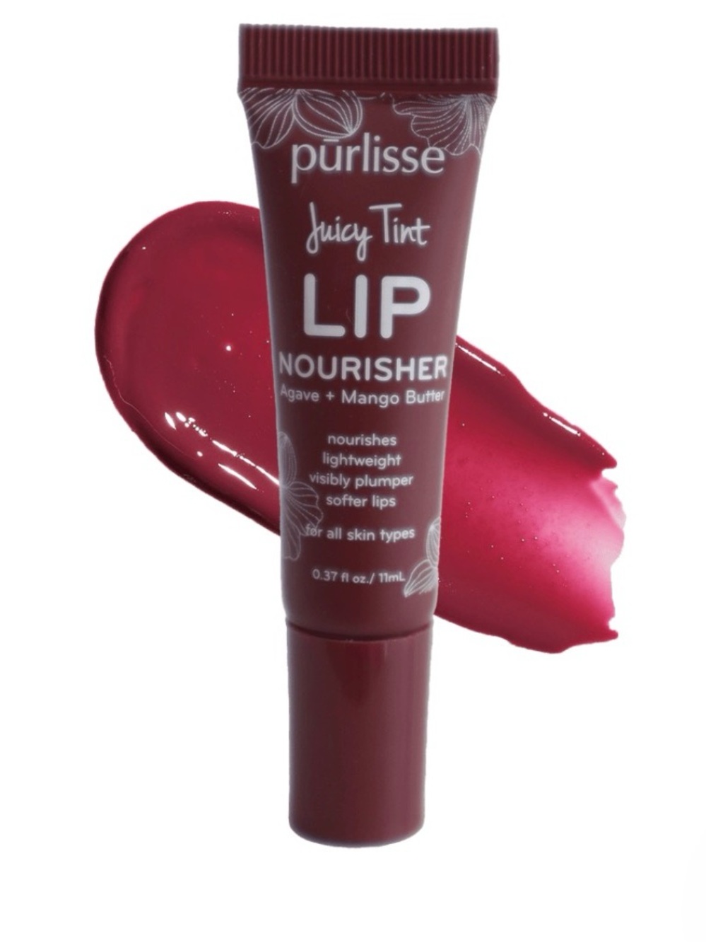 Purlisse Juicy Tint Lip Nourisher plum shine